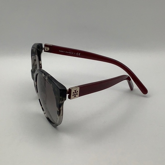 😎Tory Burch😎 Round Cat Eye Tortoise Sunglasses TY 7079 - Picture 3 of 16